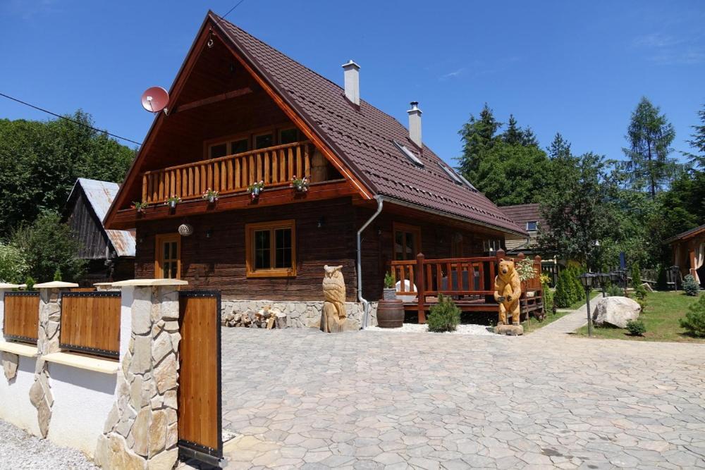 Dvojapartmanova Drevenica Myto Mýto pod Ďumbierom Exteriör bild